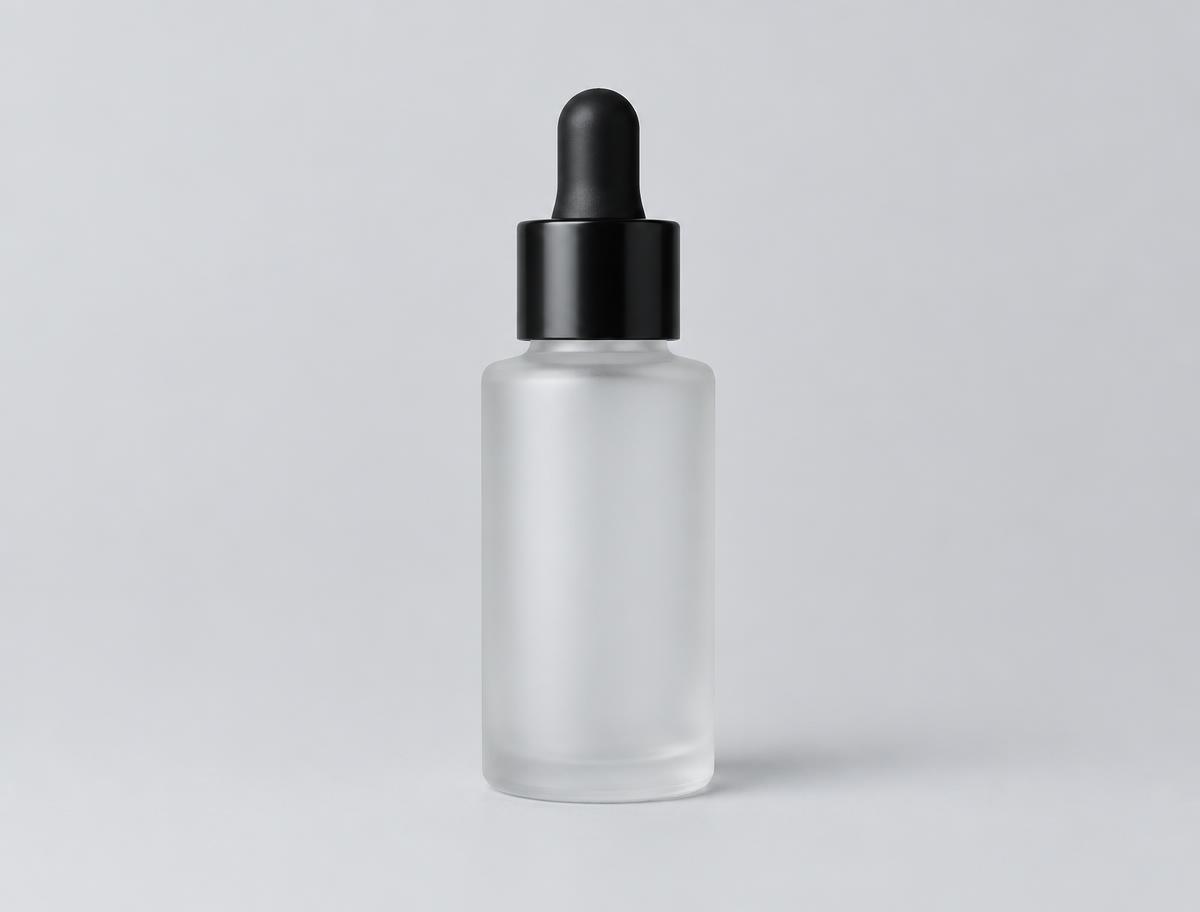 Glass dropper bottles