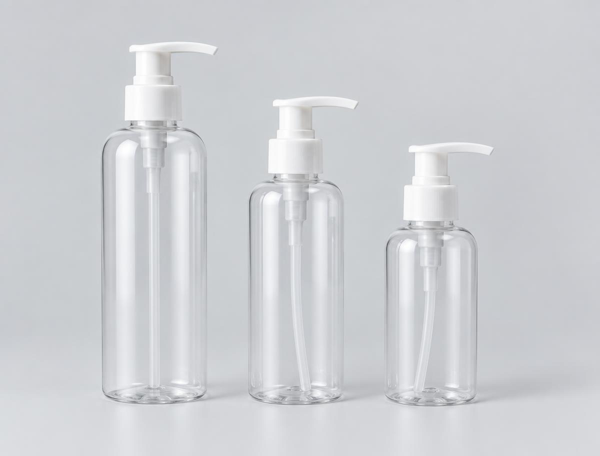 PET pump bottles
